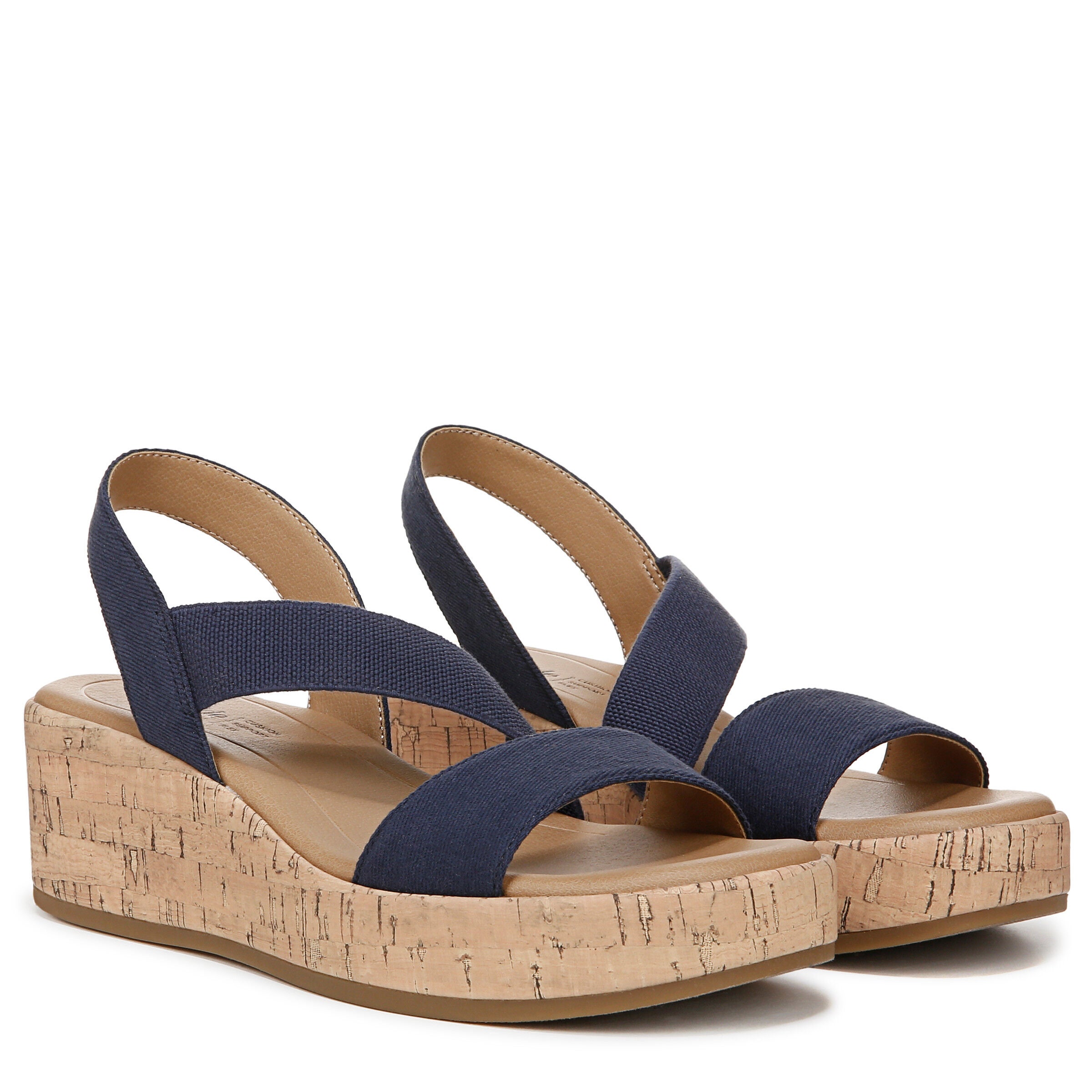 Odette Sandal, LUX NAVY, alternate image number 2