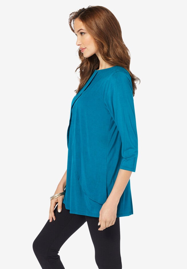 Keyhole Ultra Femme Tee, , alternate image number 2