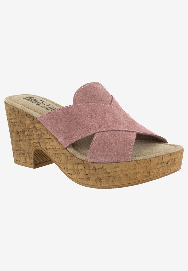 Lor-Italy Sandal , BLUSH SUEDE, hi-res image number null