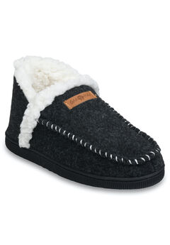 Faux Wool Ankle Slipper Boot Slippers