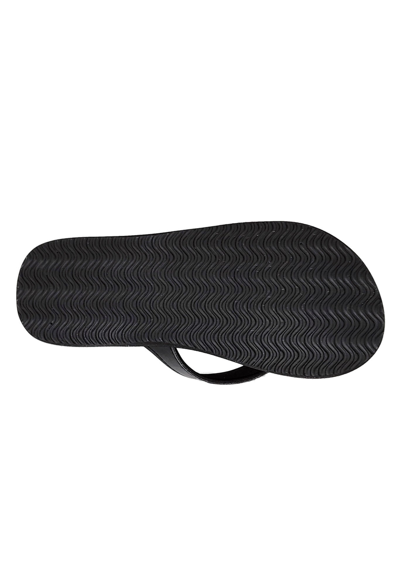 Womens Faux Leather Strap Flip Flop Sandal, , alternate image number 3