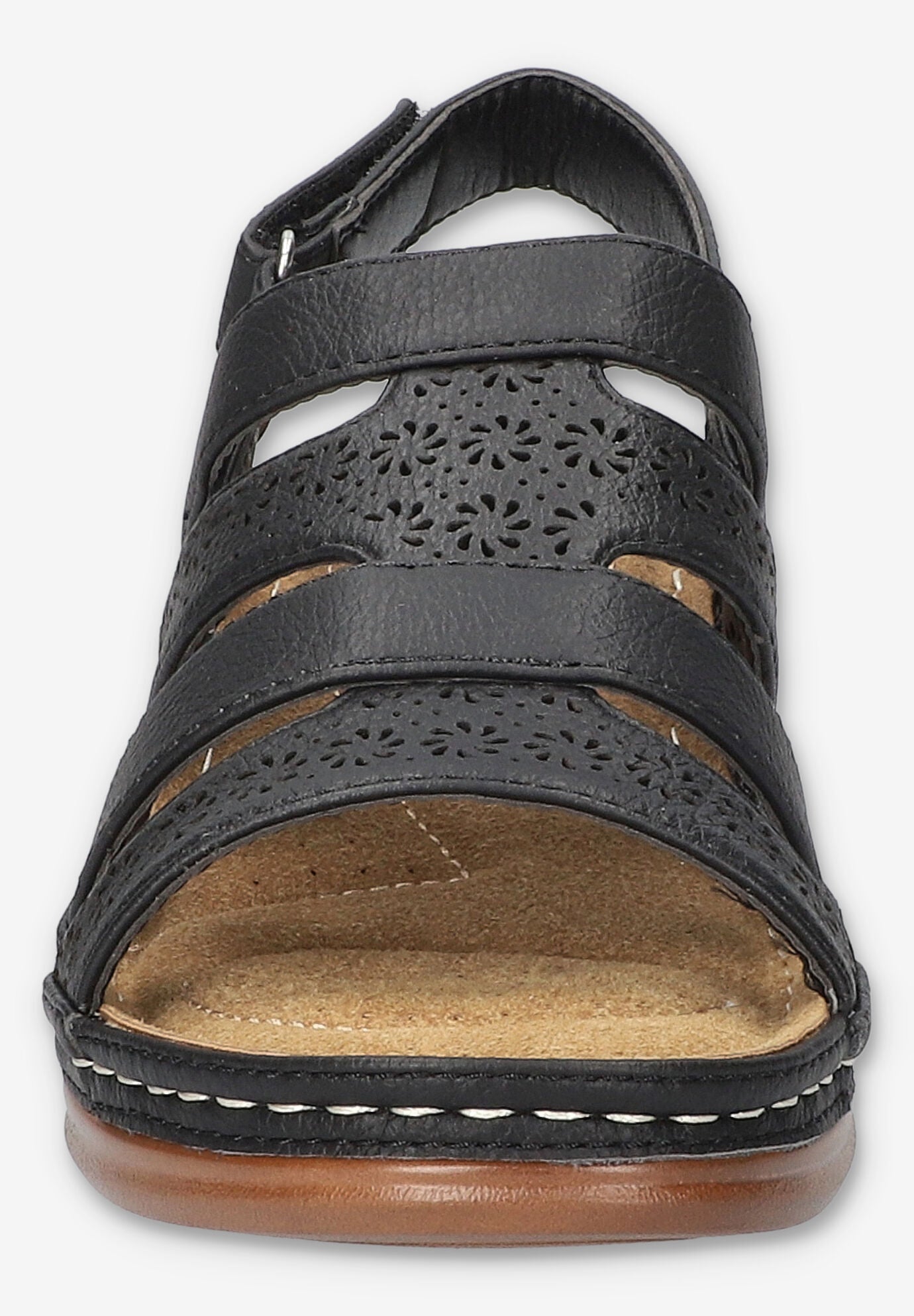 Alexi Slingback Wedge Sandal, BLACK, on-hover image number 1
