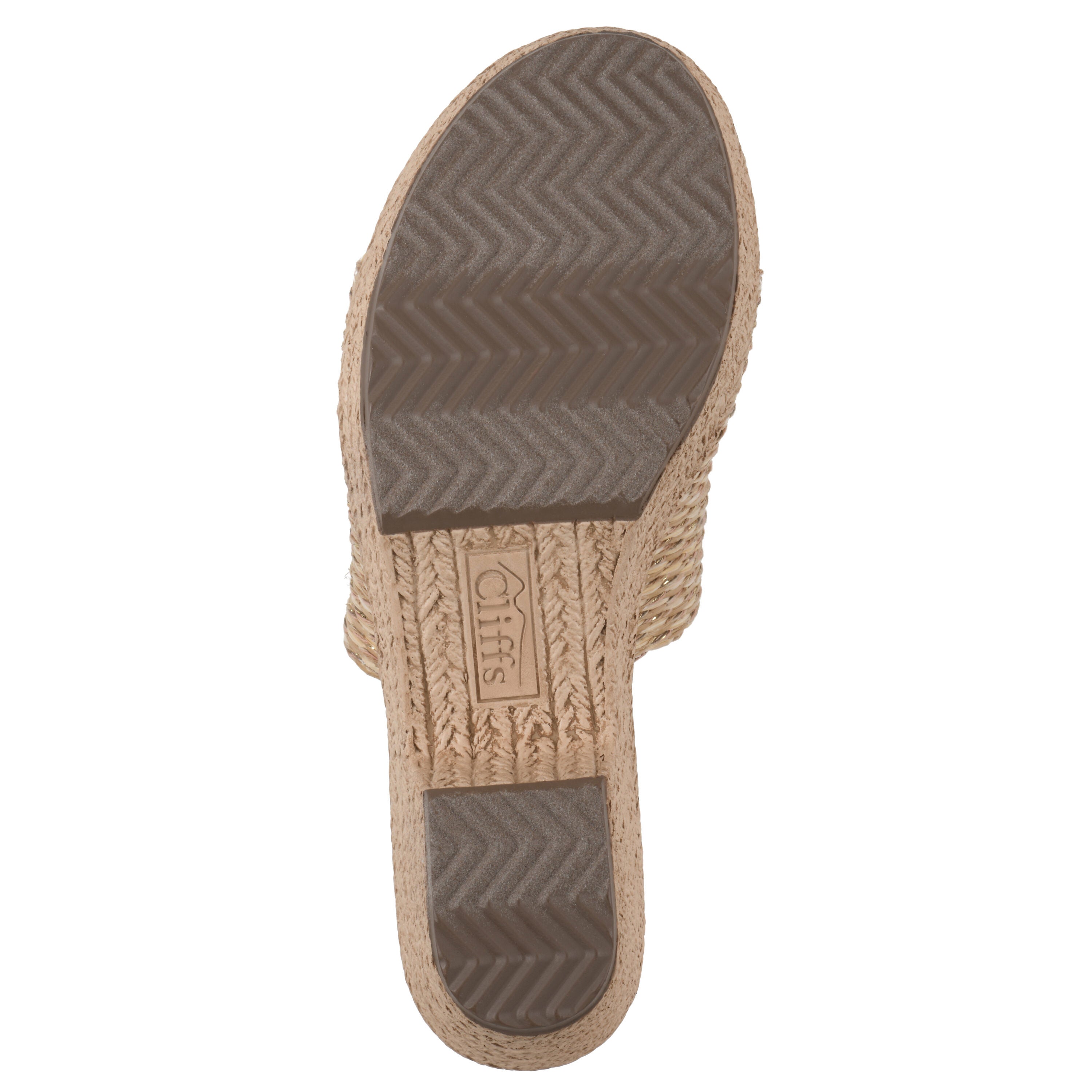 Biancia Wedge Sandal, NATURAL METALLIC, alternate image number 5