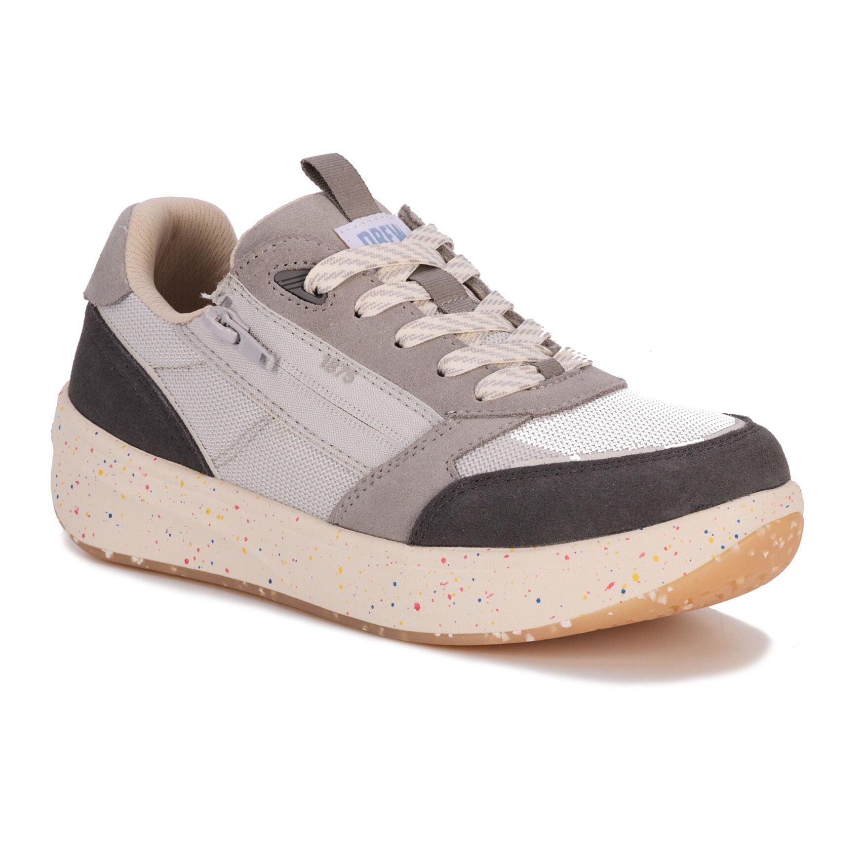 Happy Double Zip Sneaker, GREY, hi-res image number 0