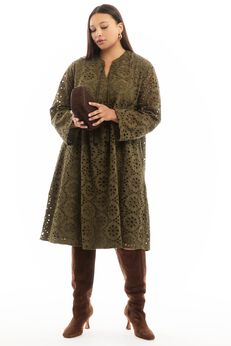 Plus Sized Lined Dresses