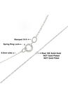 Solid White Gold Rope Chain Necklace Unisex Chain 20", , on-hover image number null