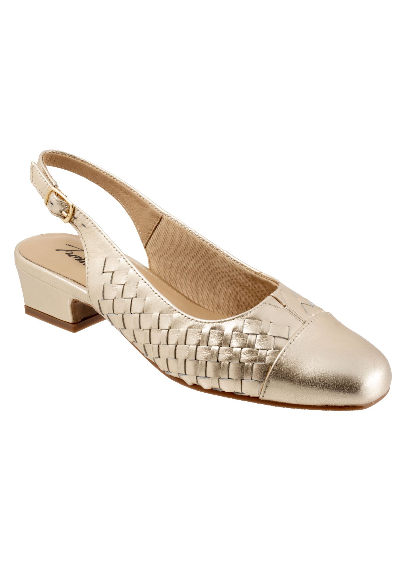 Dea Woven Flats, CHAMPAGNE, hi-res image number 0
