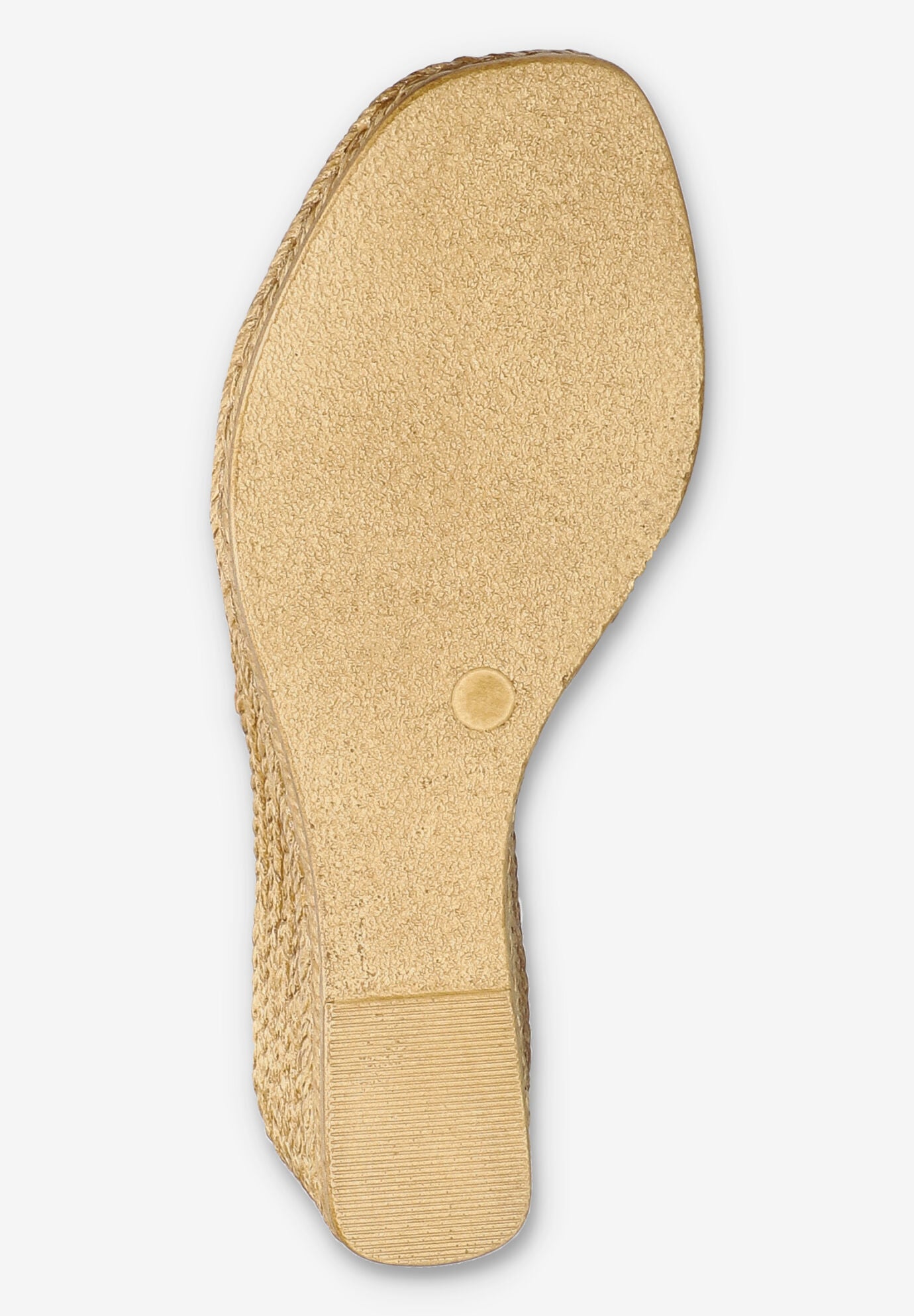 Ricci Wedge Sandal, DENIM RAFFIA FLOWER, alternate image number 6