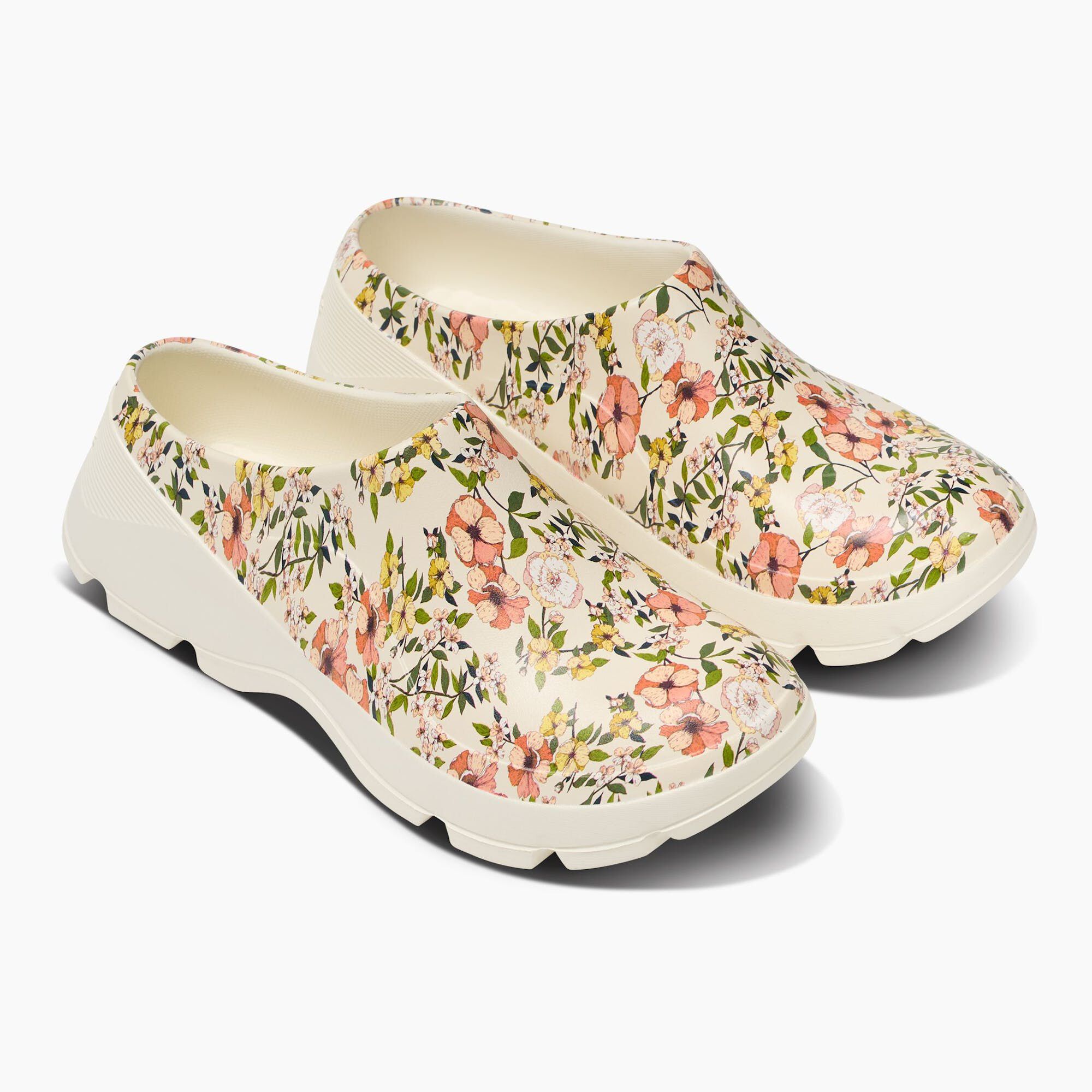 Grove Clog, BONE SUMMER FLORAL, hi-res image number 0