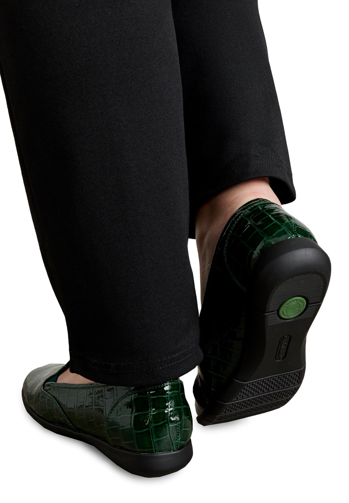The Leisa Slip On Flat, EMERALD, alternate image number 2