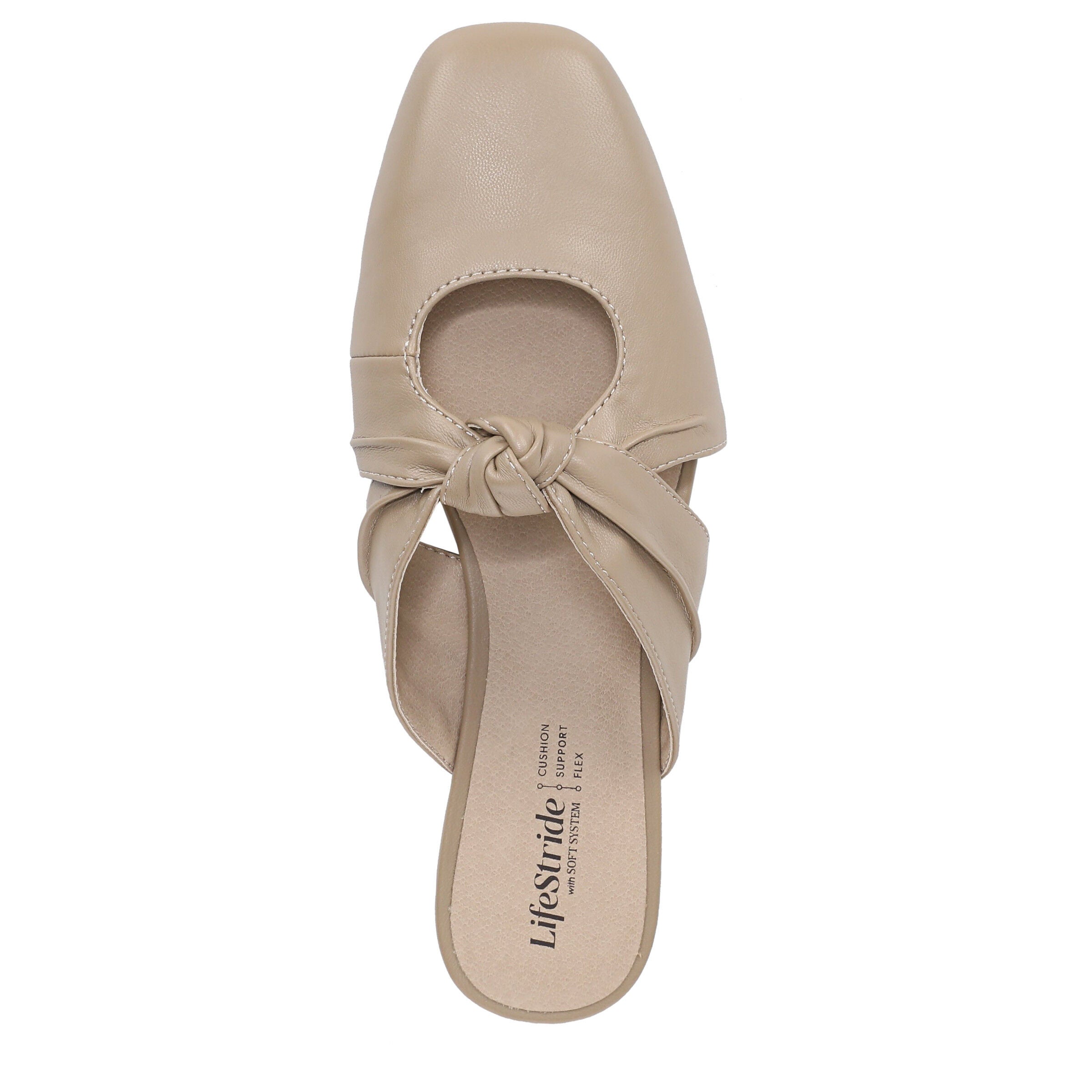 Believe Slip On Mule, DOVER LIGHT TAN, alternate image number 6