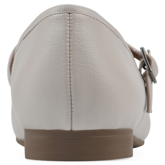 Boch Mary Jane Flat - WIDE, EGGSHELL, on-hover image number 1