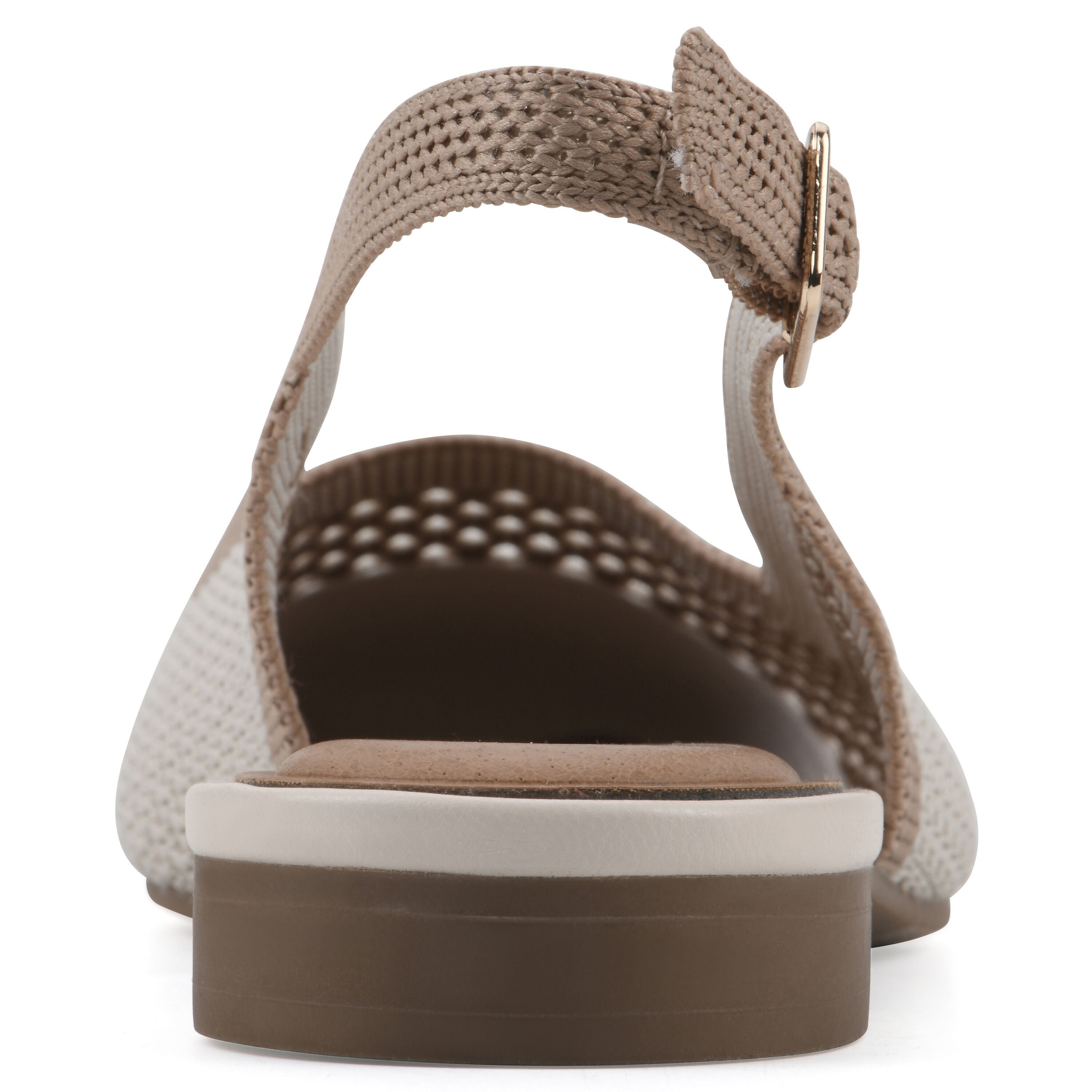 Bonie Sling Back Flat, CREAM TAN MULTI, on-hover image number 1