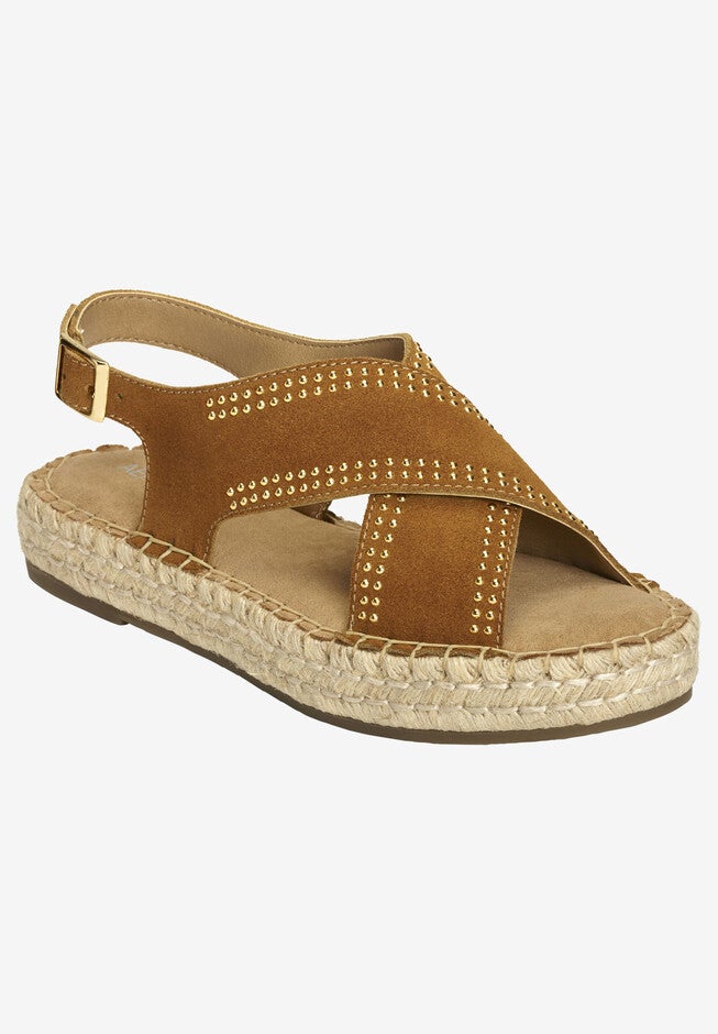 Espresso Sandal by Aerosoles®, LIGHT TAN SUEDE, hi-res image number null