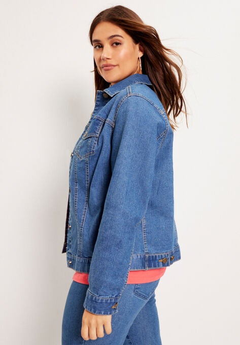 Essential Denim Jacket, , alternate image number null