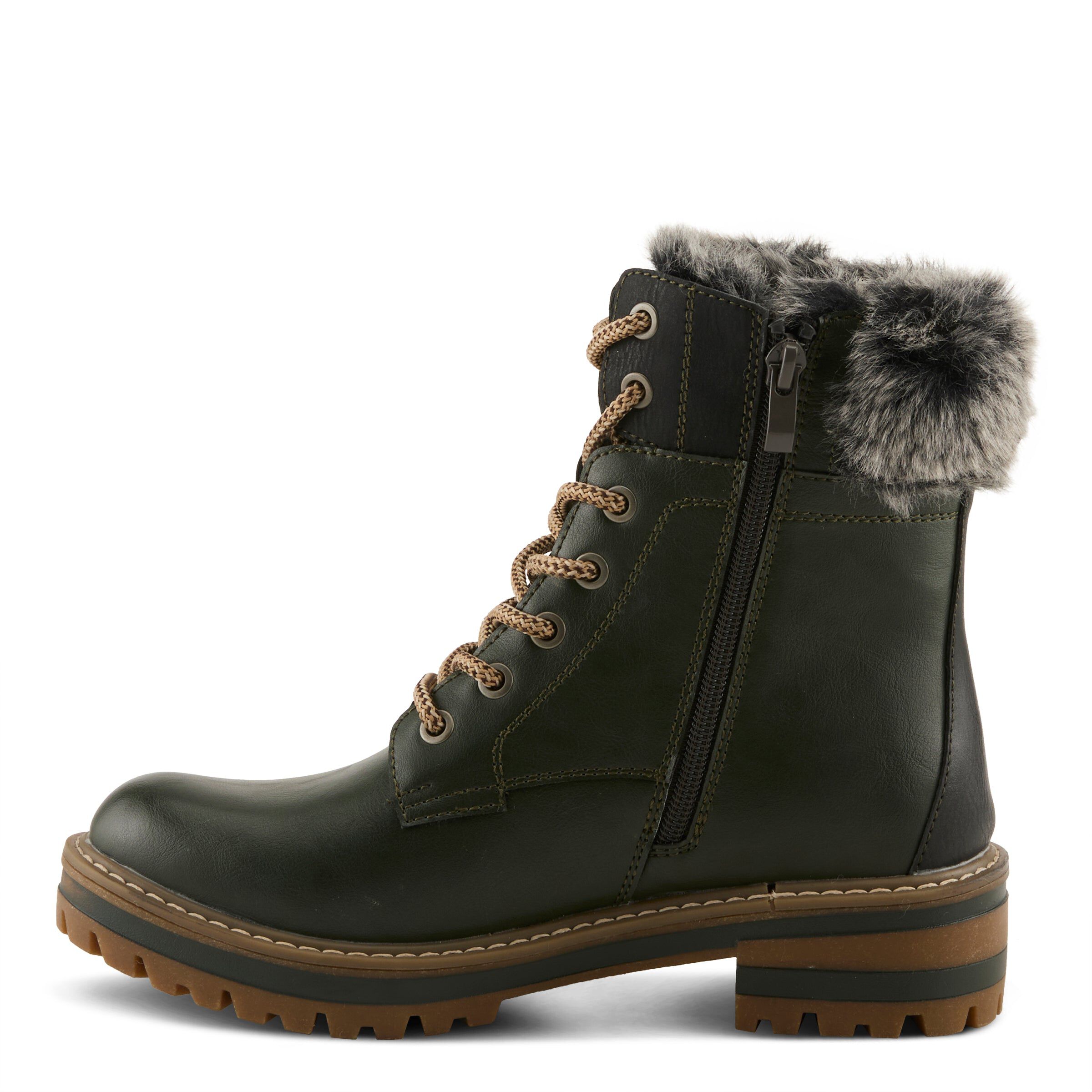 Canario Winter and Snow Bootie, FOREST GREEN MULTI, alternate image number 2
