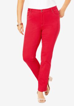 Plus Size Classic Stretch Straight Leg Jean