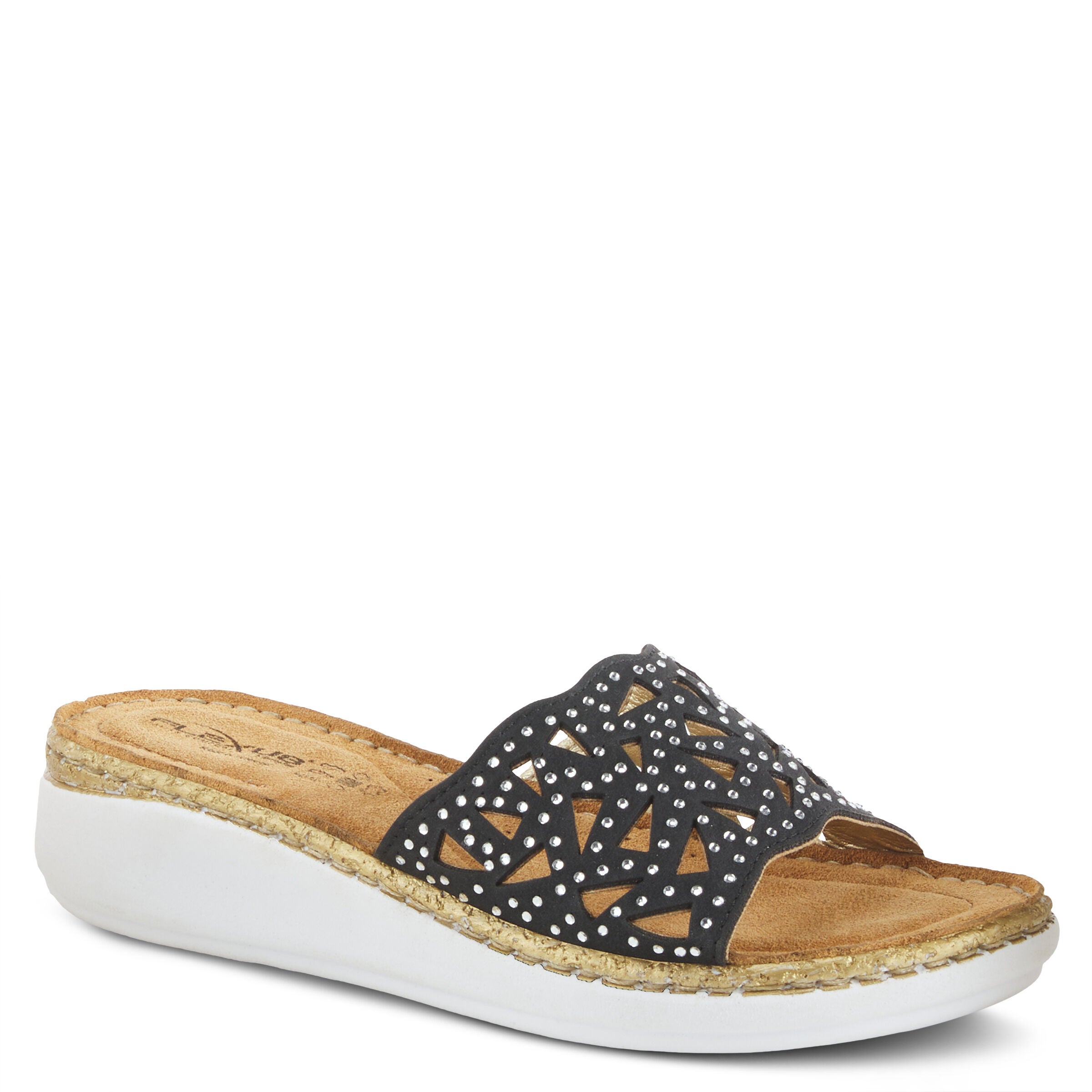 Windom Slide Sandal, BLACK, alternate image number 7