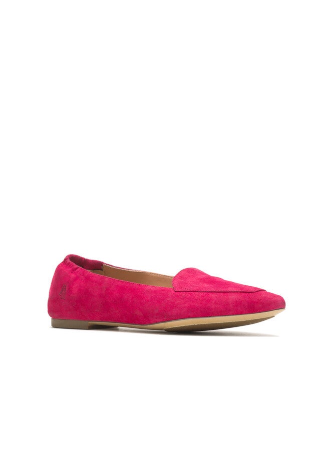 Hazel Pointe Flat, DARK MAGENTA SUEDE, hi-res image number null