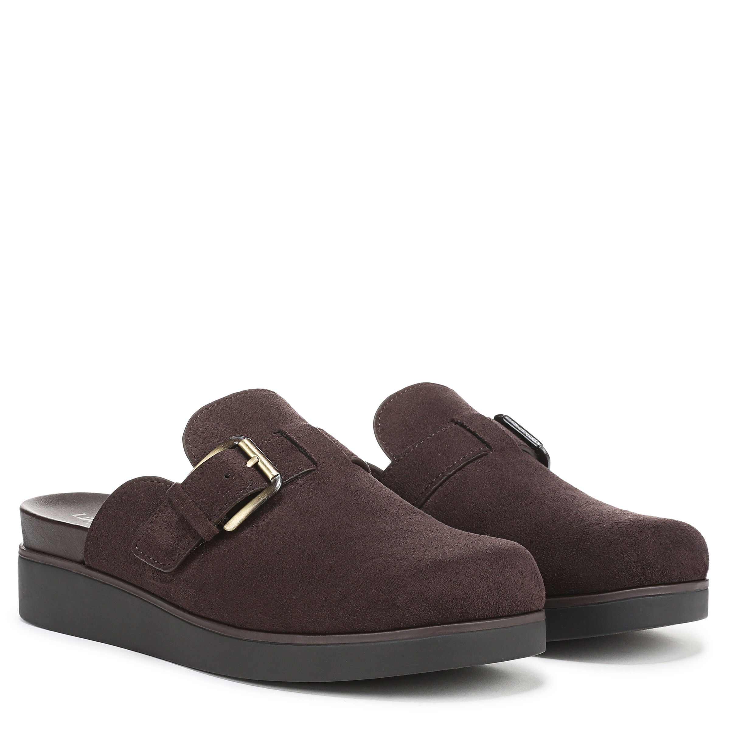 Gillian Slip-On Clog, DARK CHOCOLATE, alternate image number 2