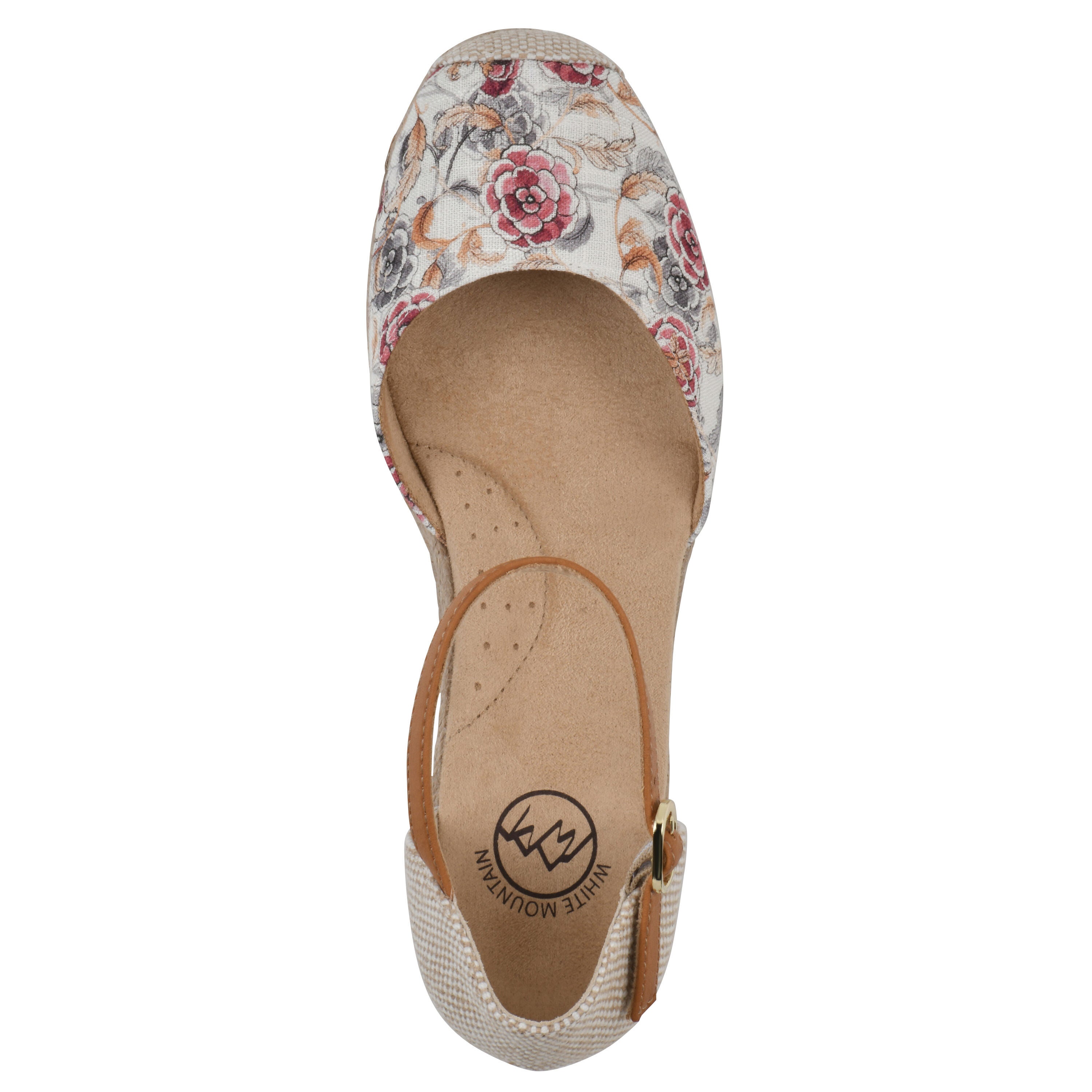 Maize Espadrille Wedge Sandal, BLUSH FABRIC, alternate image number 4