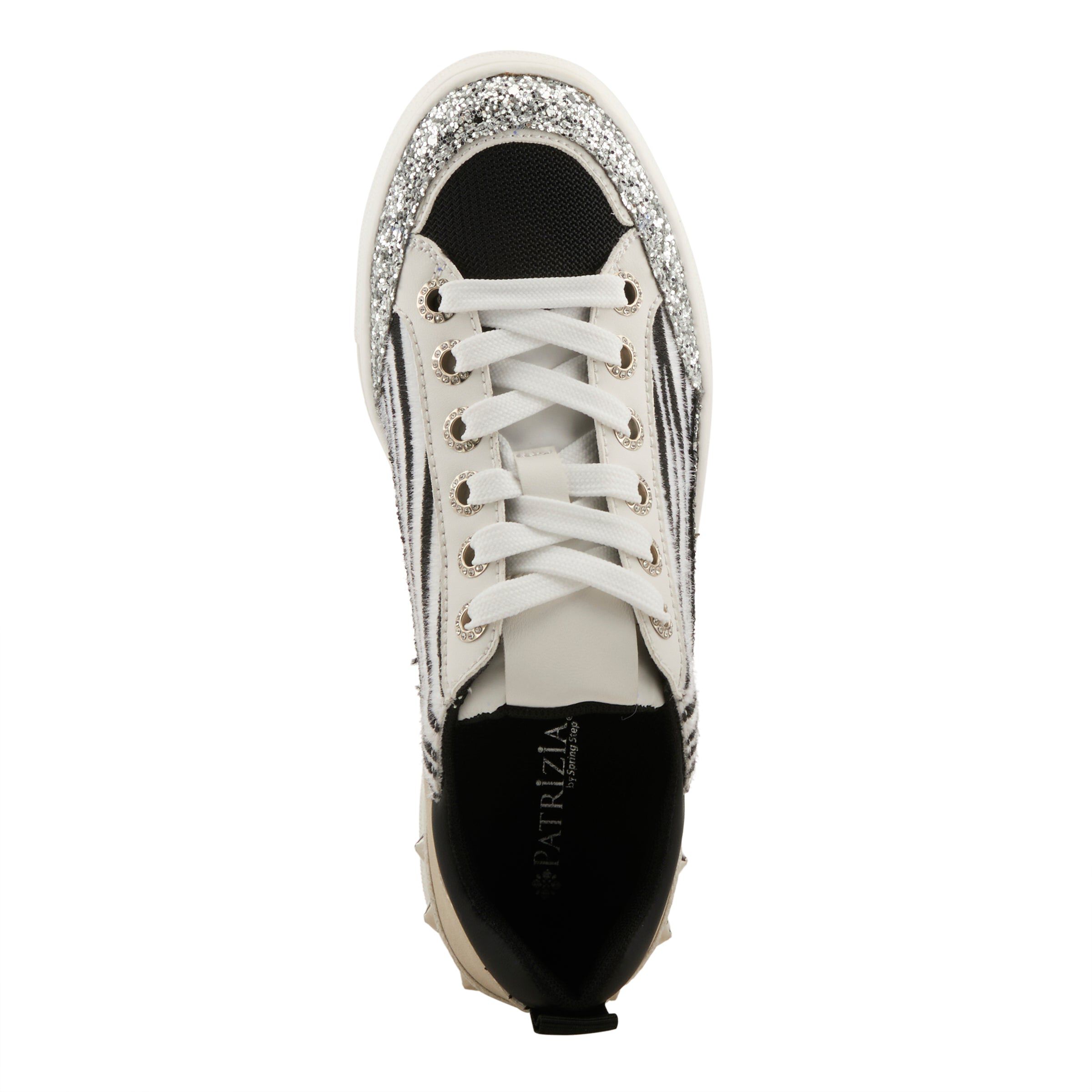 Gascar Fashion Sneaker, ZEBRA PRINT, alternate image number 3