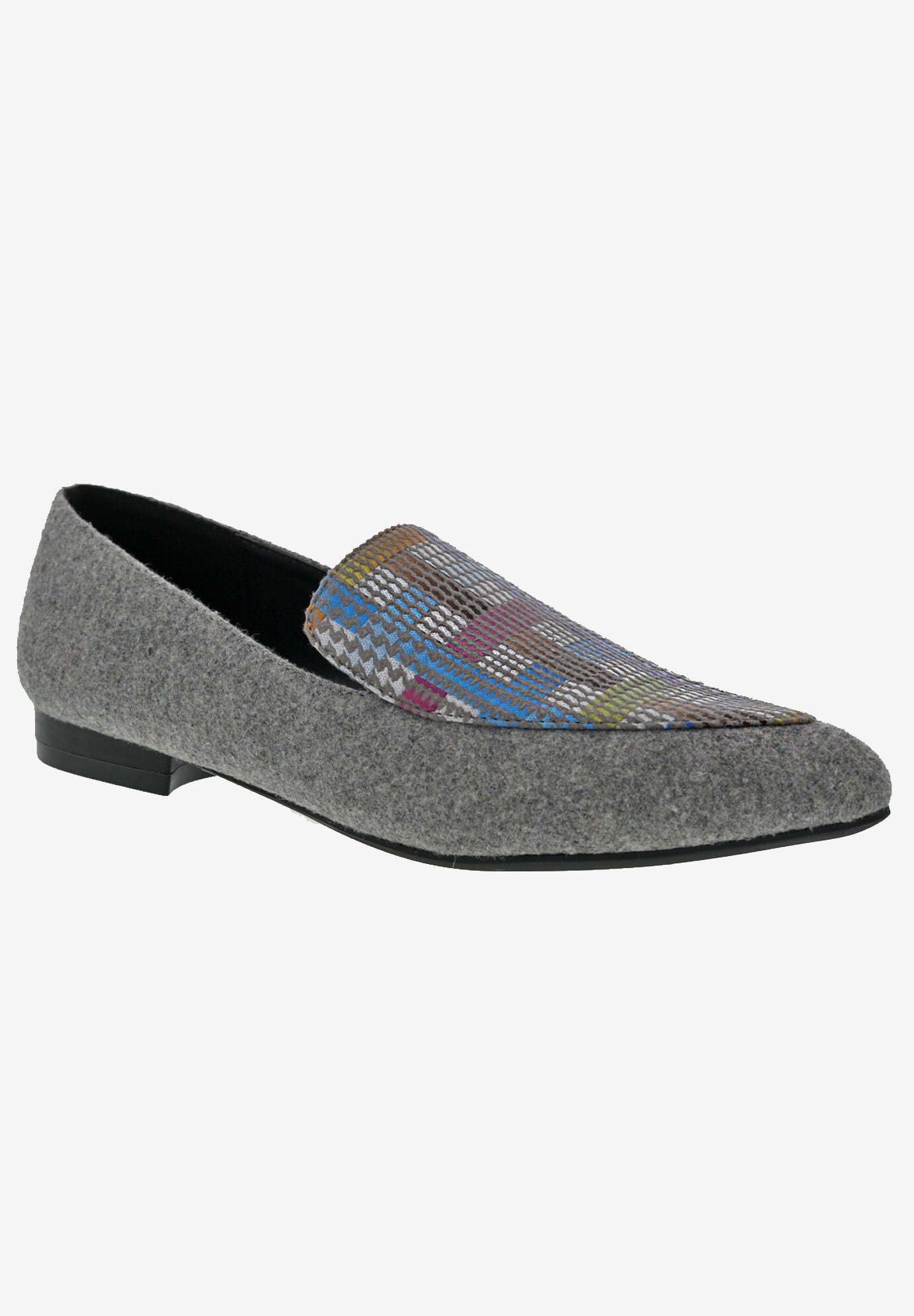 Ferris Casual Flat, GREY MULTI WOOL, hi-res image number 0
