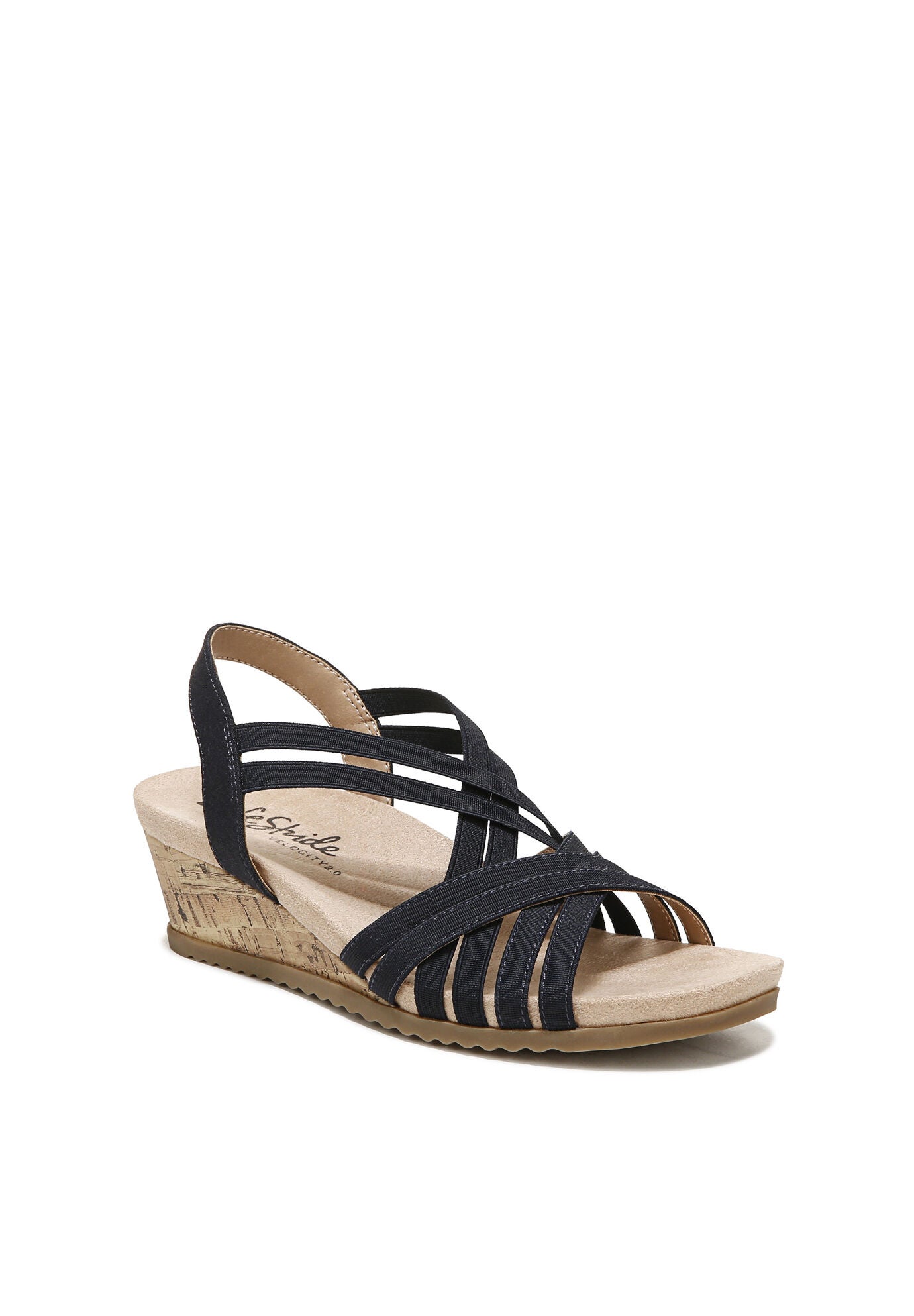 Stellar Dressy Sandal, LUX NAVY FABRIC, hi-res image number 0