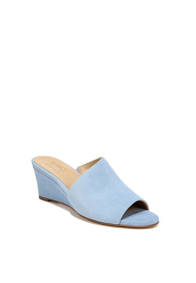 Sansa Mule , LIGHT BLUE SUEDE, hi-res image number null