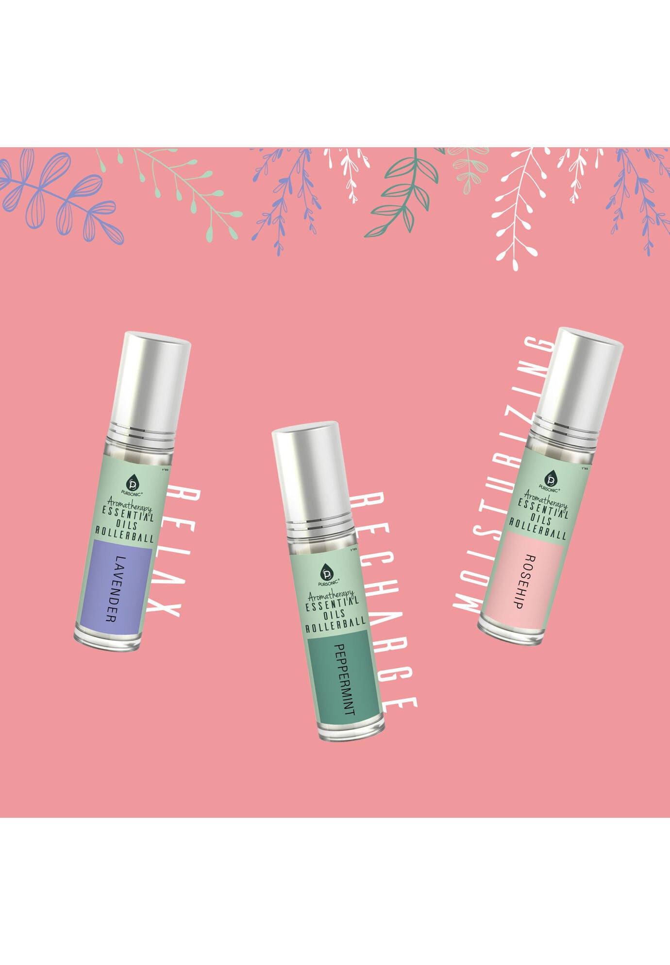 Aromatherapy Essential Oils Rollerballs, , alternate image number 2