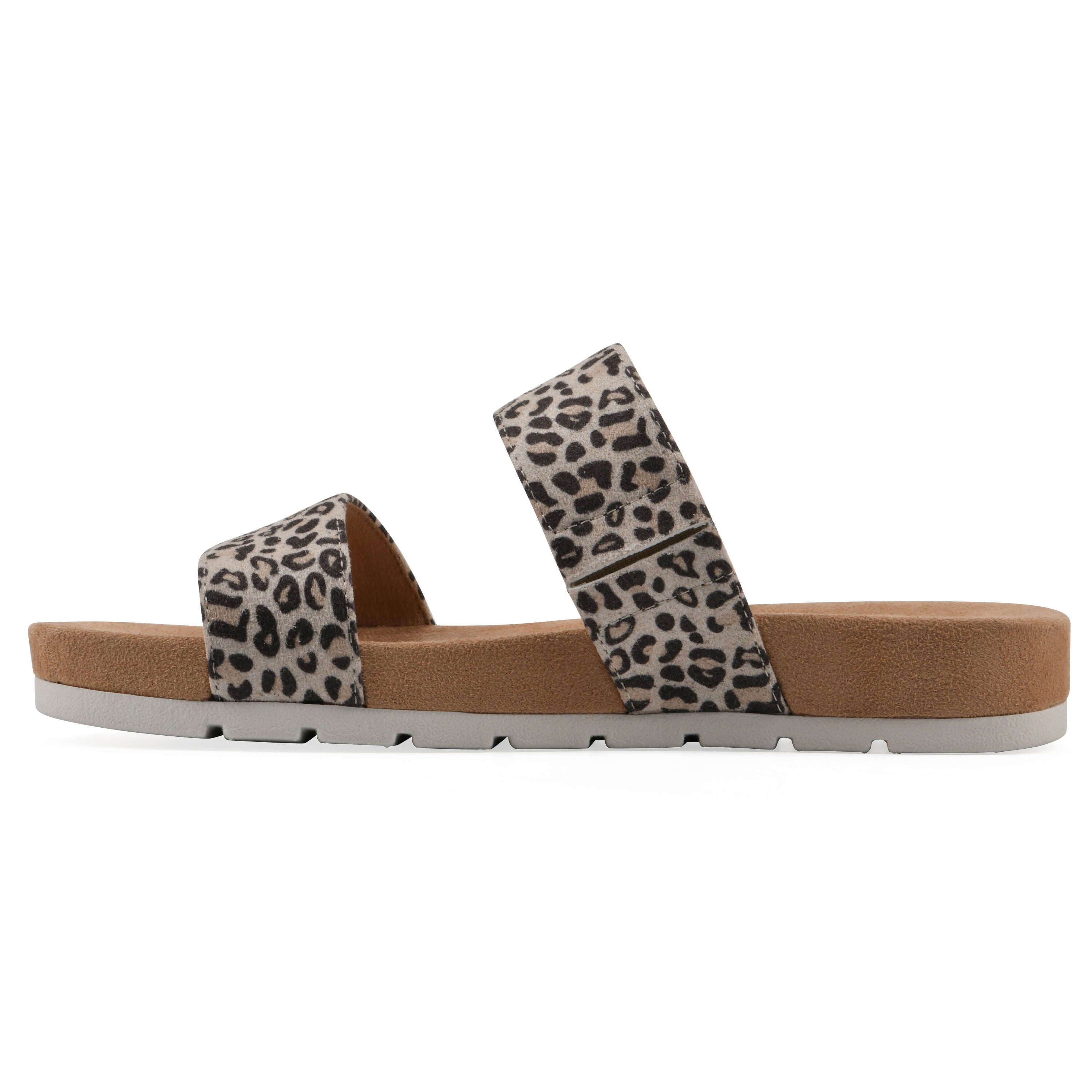 Tahlie Slide Sandal, NATURAL SUEDETTE, alternate image number 3