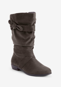 Heather Wide Calf Boot