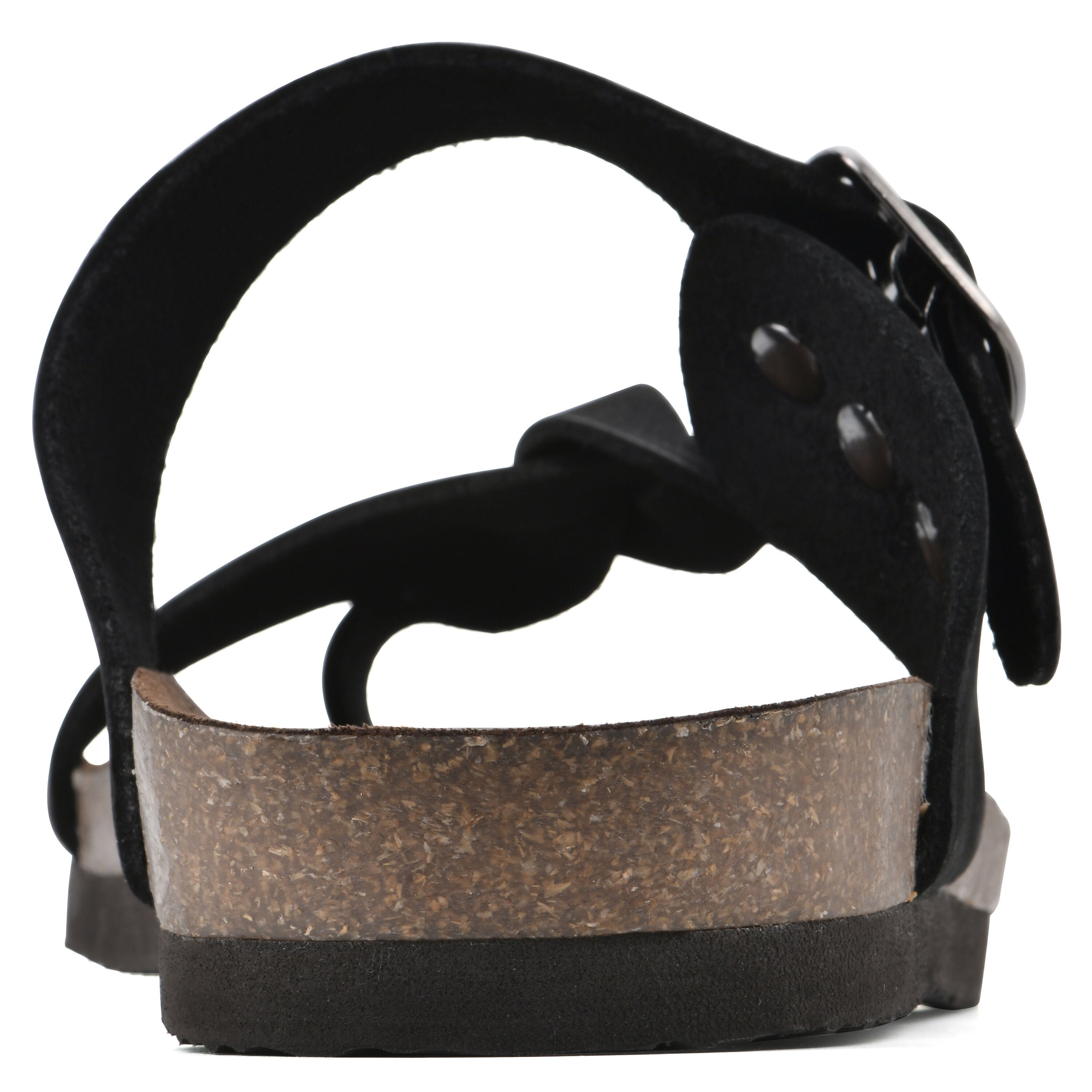 Crawford Footbed Sandal, BLACK LEATHER, on-hover image number 1