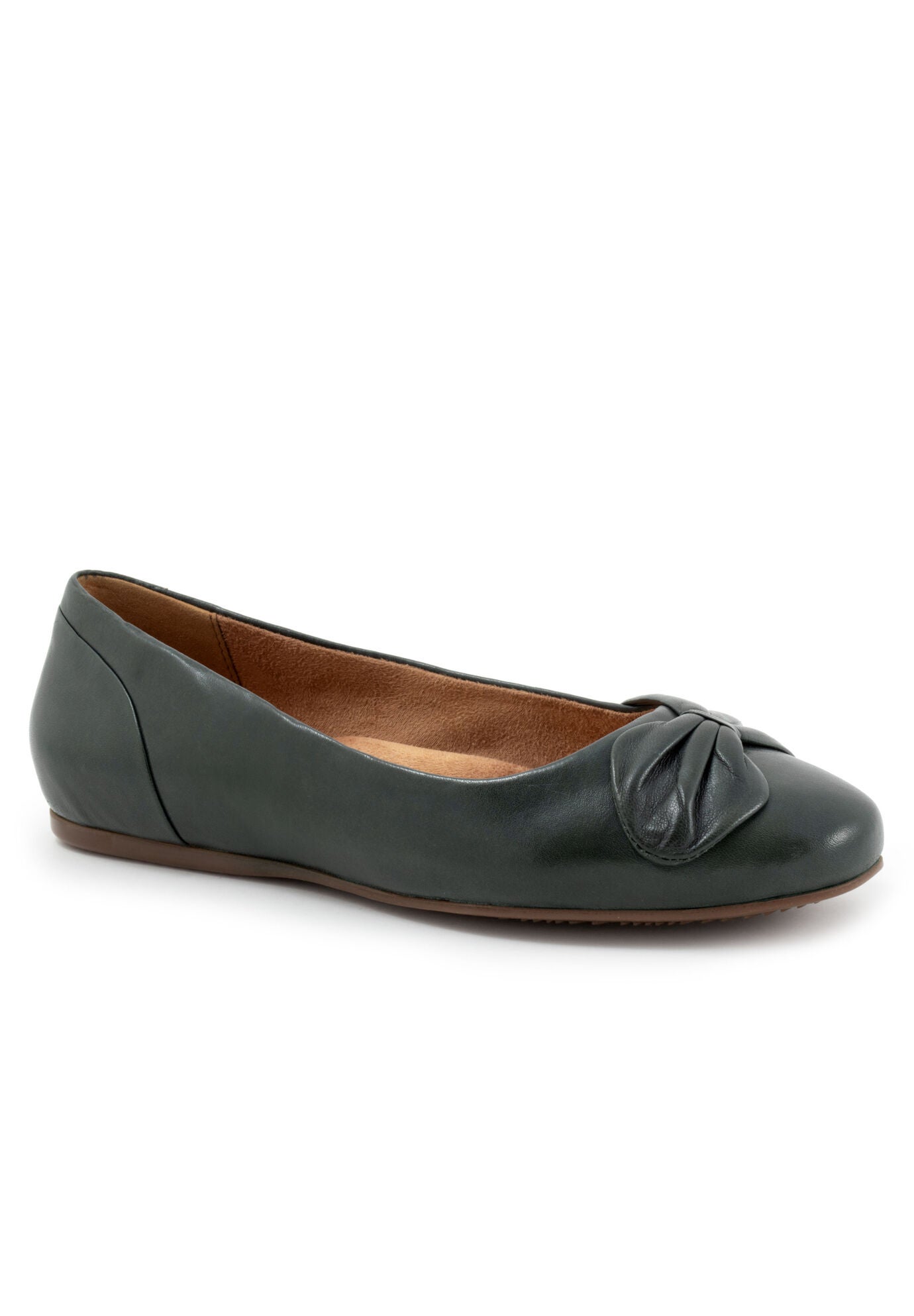 Sofia Ballerina Flat, DARK GREEN, hi-res image number 0
