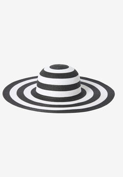 Striped Straw Hat
