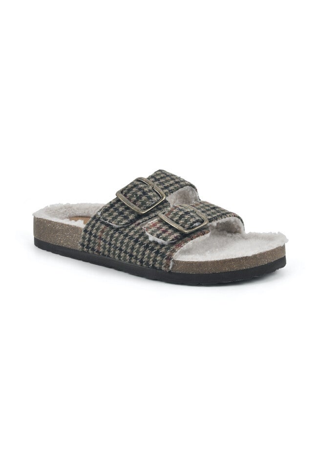 Helga Sandal, MID BROWN FABRIC, hi-res image number null