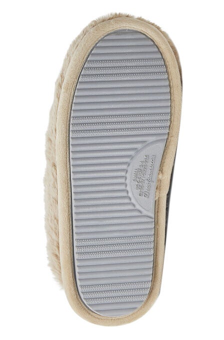 Bailey Furry Scuff Slipper, , alternate image number null