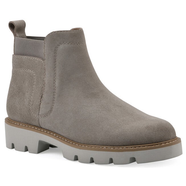 Glassie Lug Sole Chelsea Bootie, SAND SUEDE, hi-res image number 0