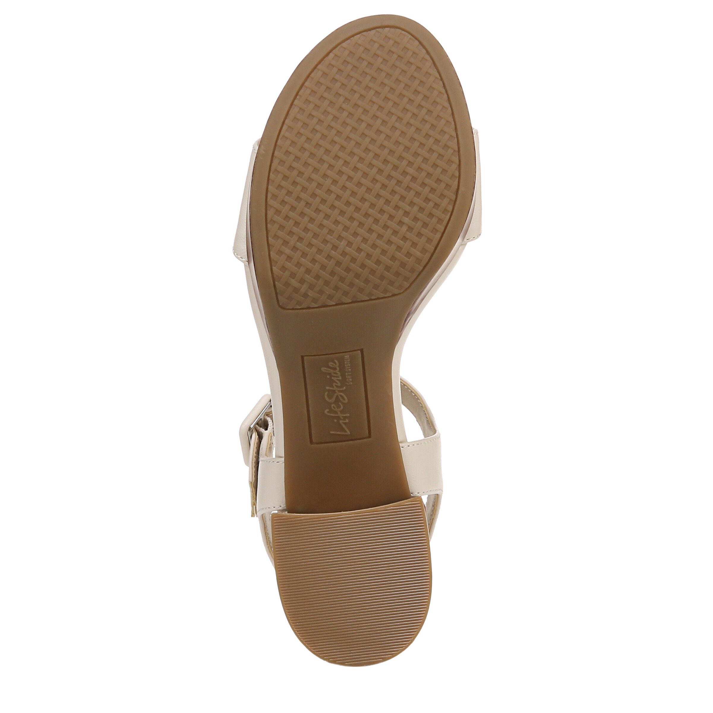 Rhythmn Block Heel Sandal, CREME BEIGE, alternate image number 7