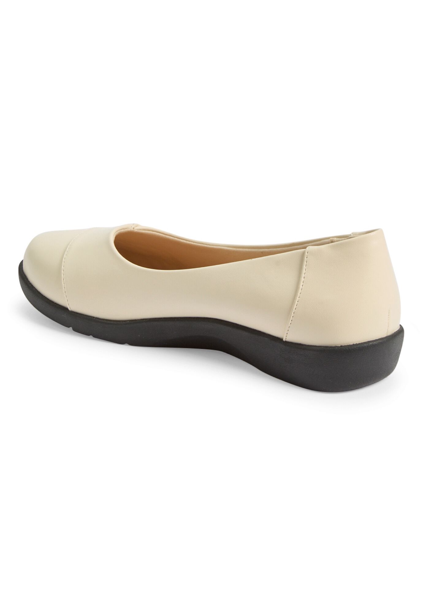 The Gab Slip On Flat, BONE, on-hover image number 1