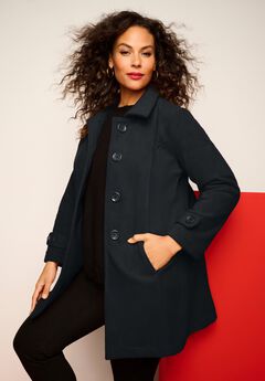 Plus Size Black Jackets