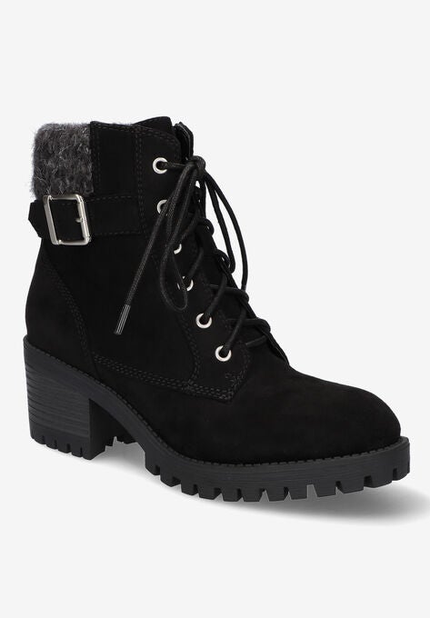 Ethel Bootie, BLACK SUEDE, hi-res image number null