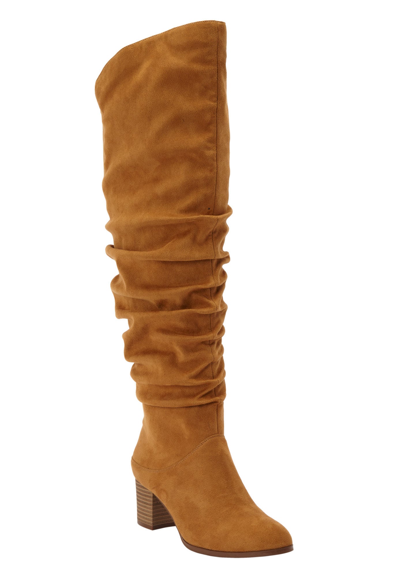 woman within wide calf boots