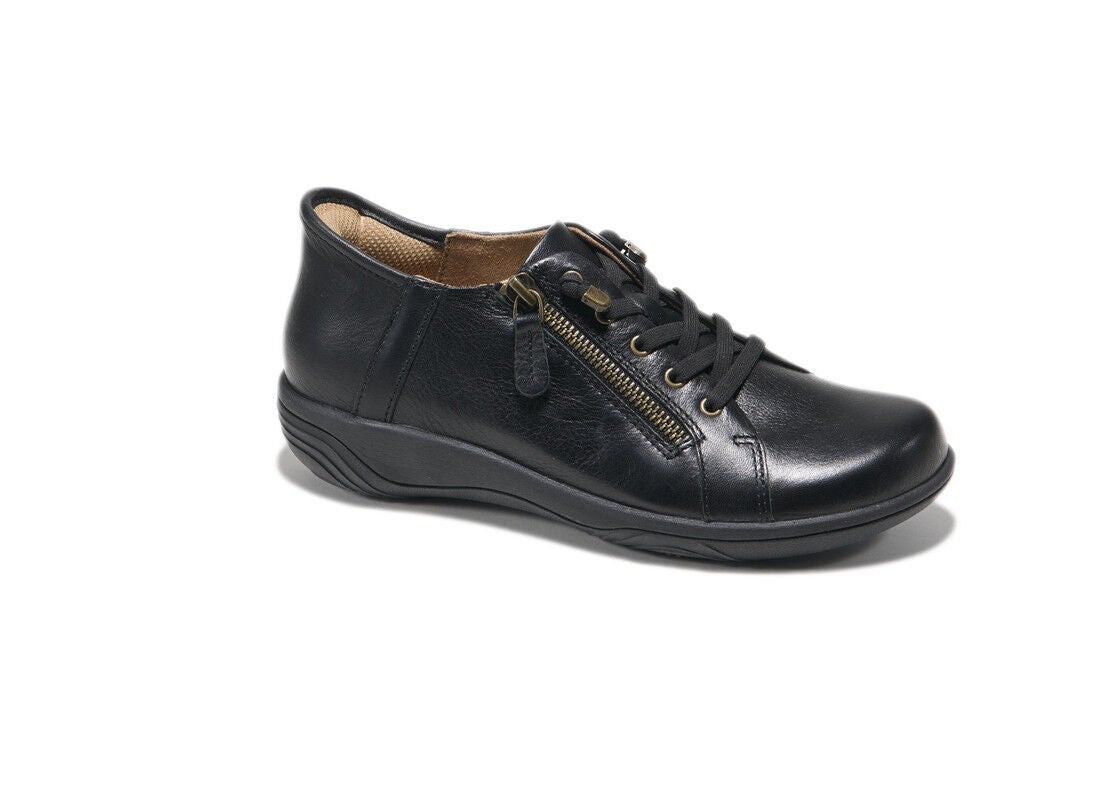 Alma Hands-Free Slip-On Flat, BLACK, alternate image number 2