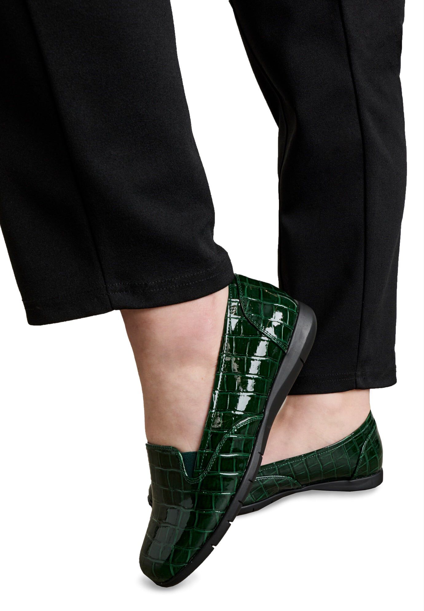 The Leisa Slip On Flat, EMERALD, hi-res image number 0