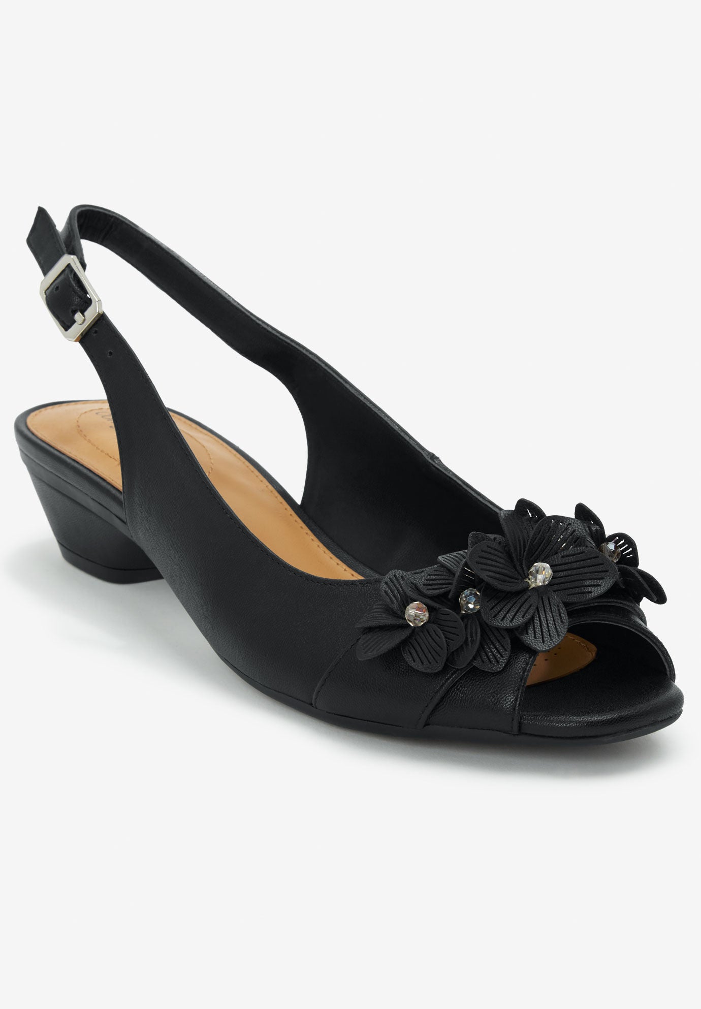 Woman within wide width sandals store
