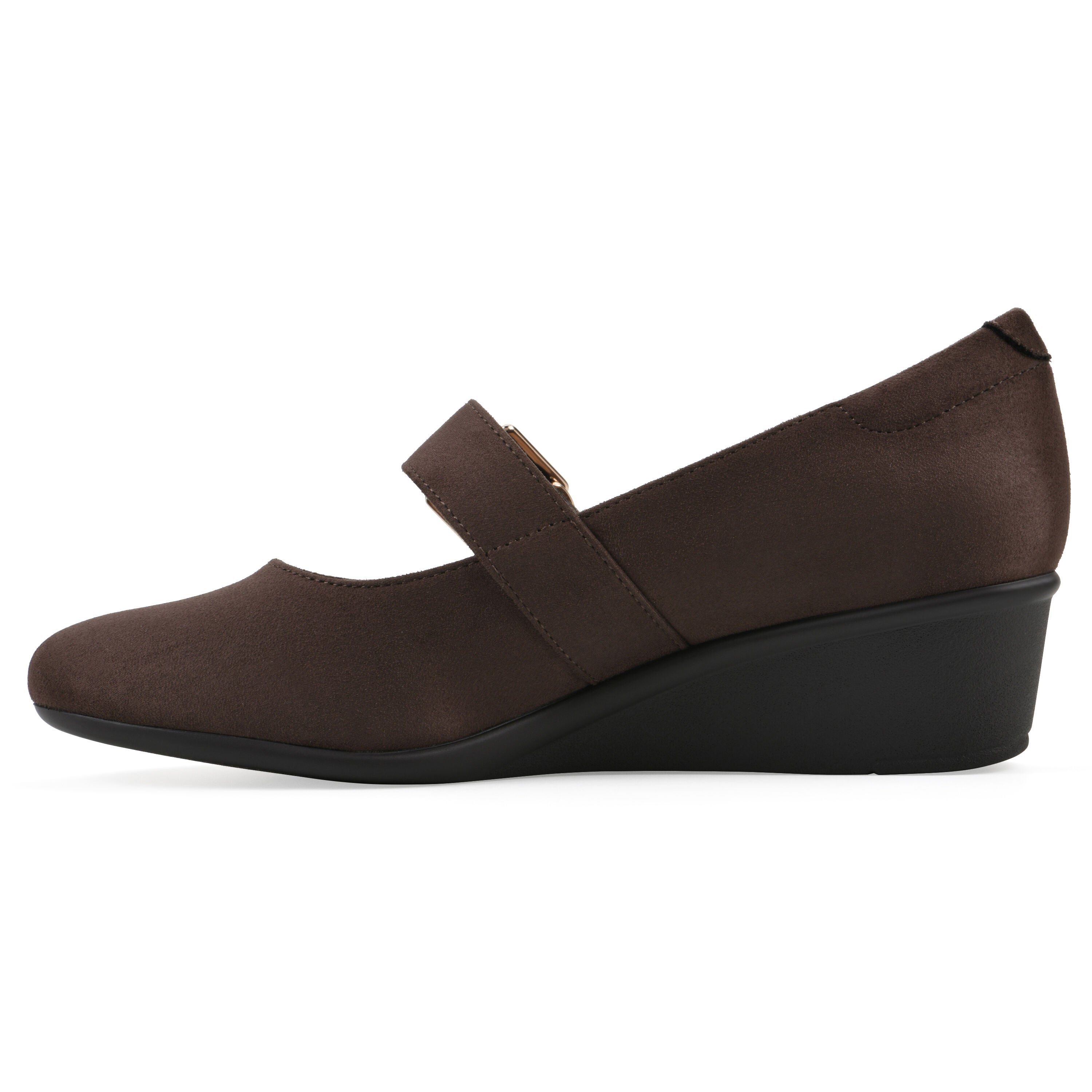 Bolford Wedge Pump, DARK BROWN, alternate image number 3