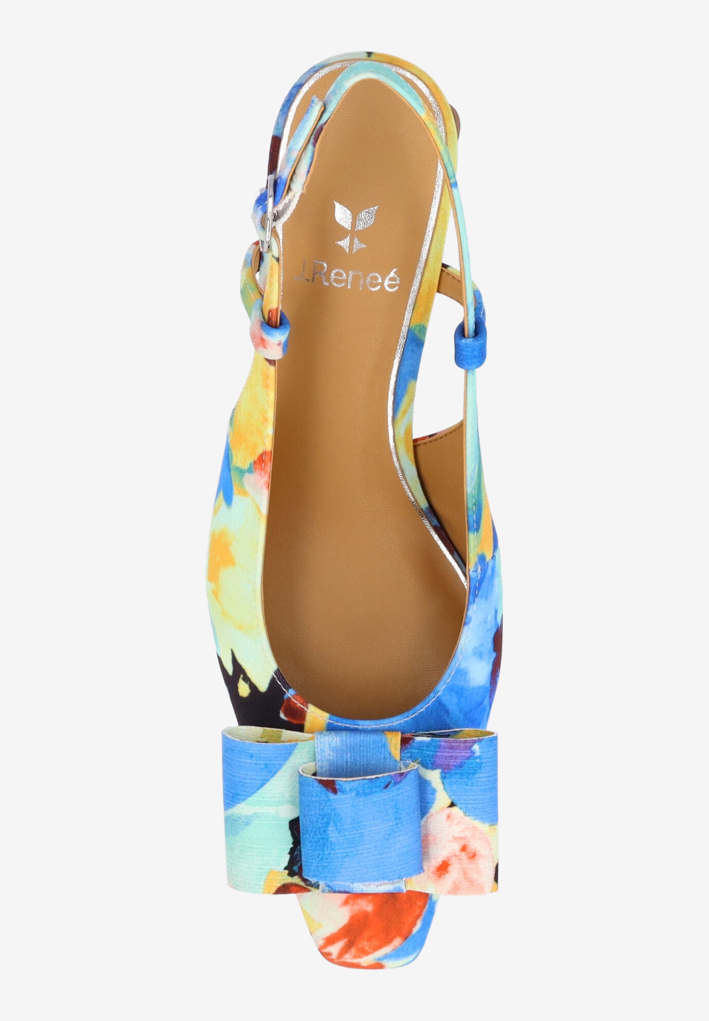 Greer Slingback Pump, BLUE, alternate image number 2