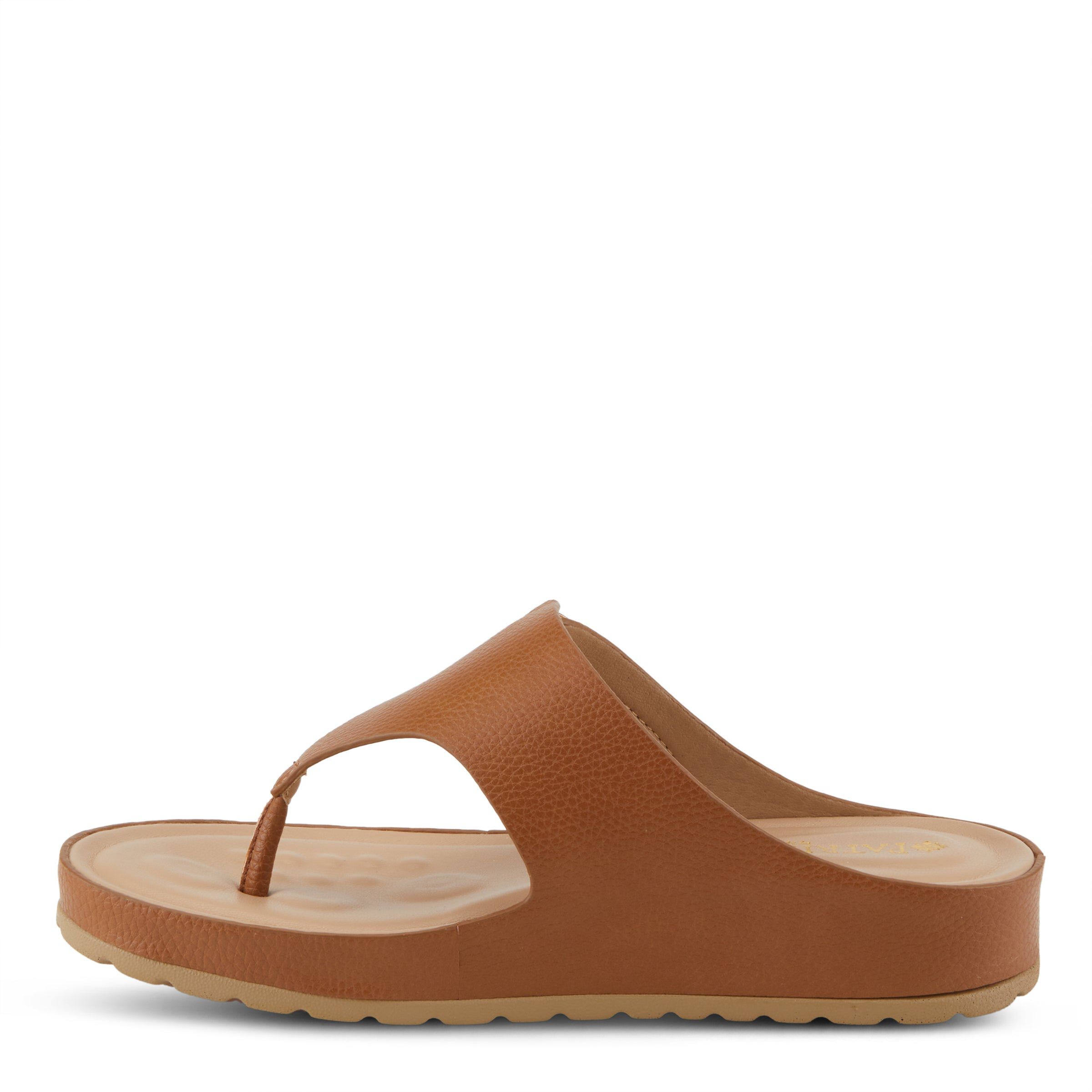 Rozeta Thong Sandal, CAMEL, alternate image number 2