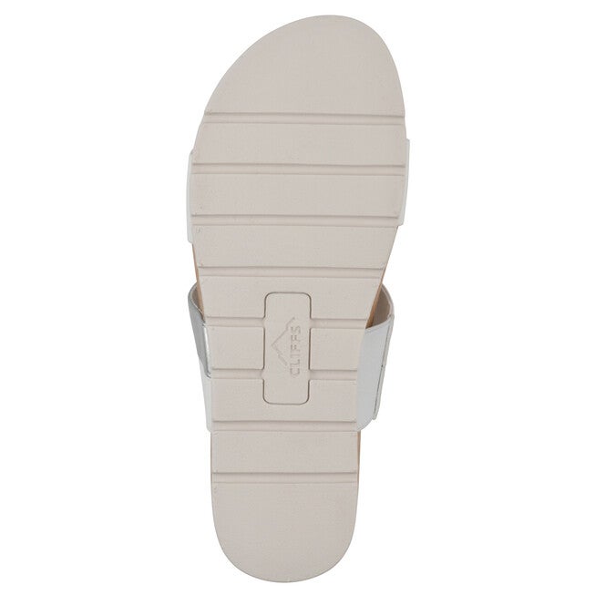 Tammy Slide Sandal, WHITE SMOOTH, alternate image number 5